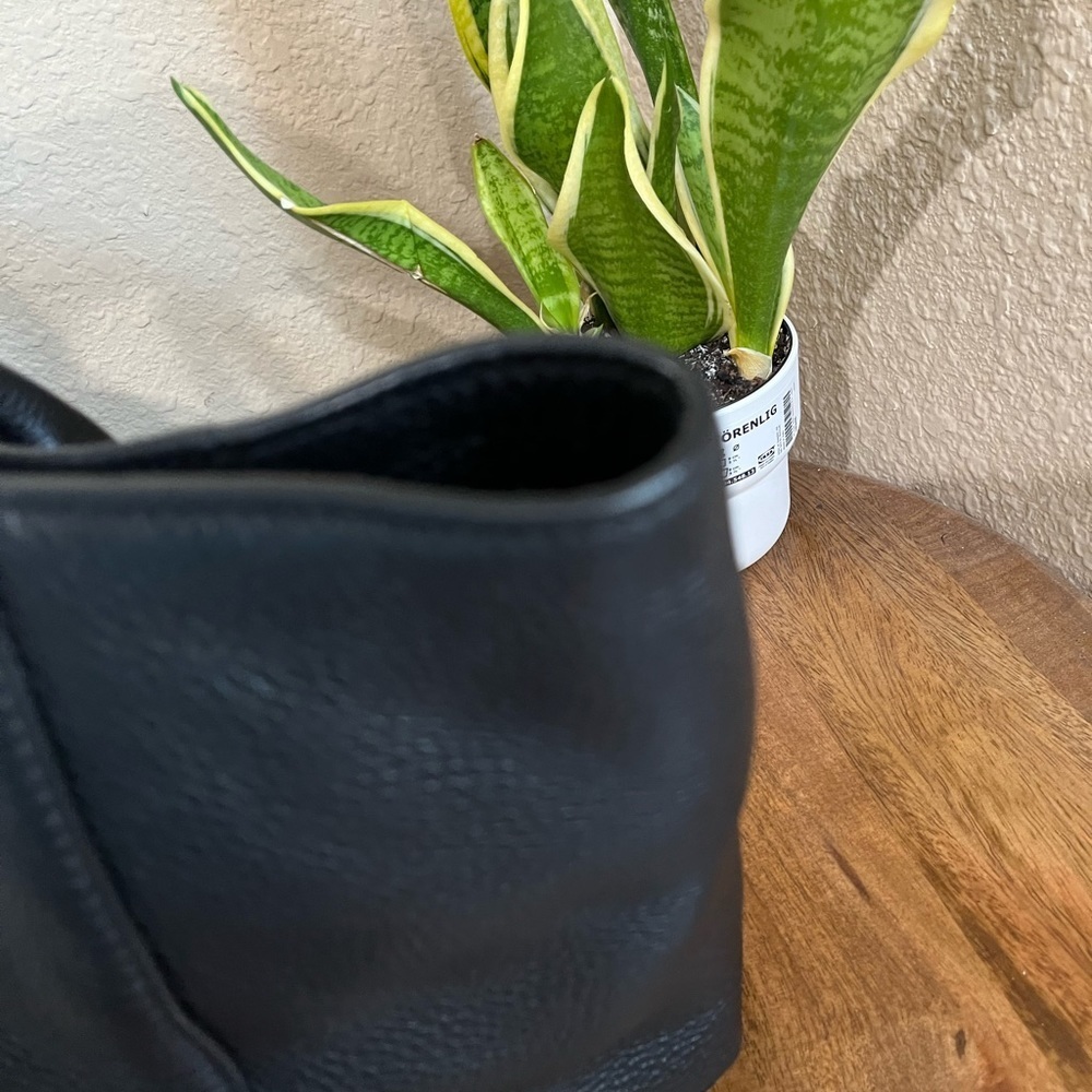 Prada Black Leather Tote Bag - Picture 8 of 15